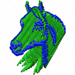 Horses Embroidery Design 11 Horses Embroidery Design 11